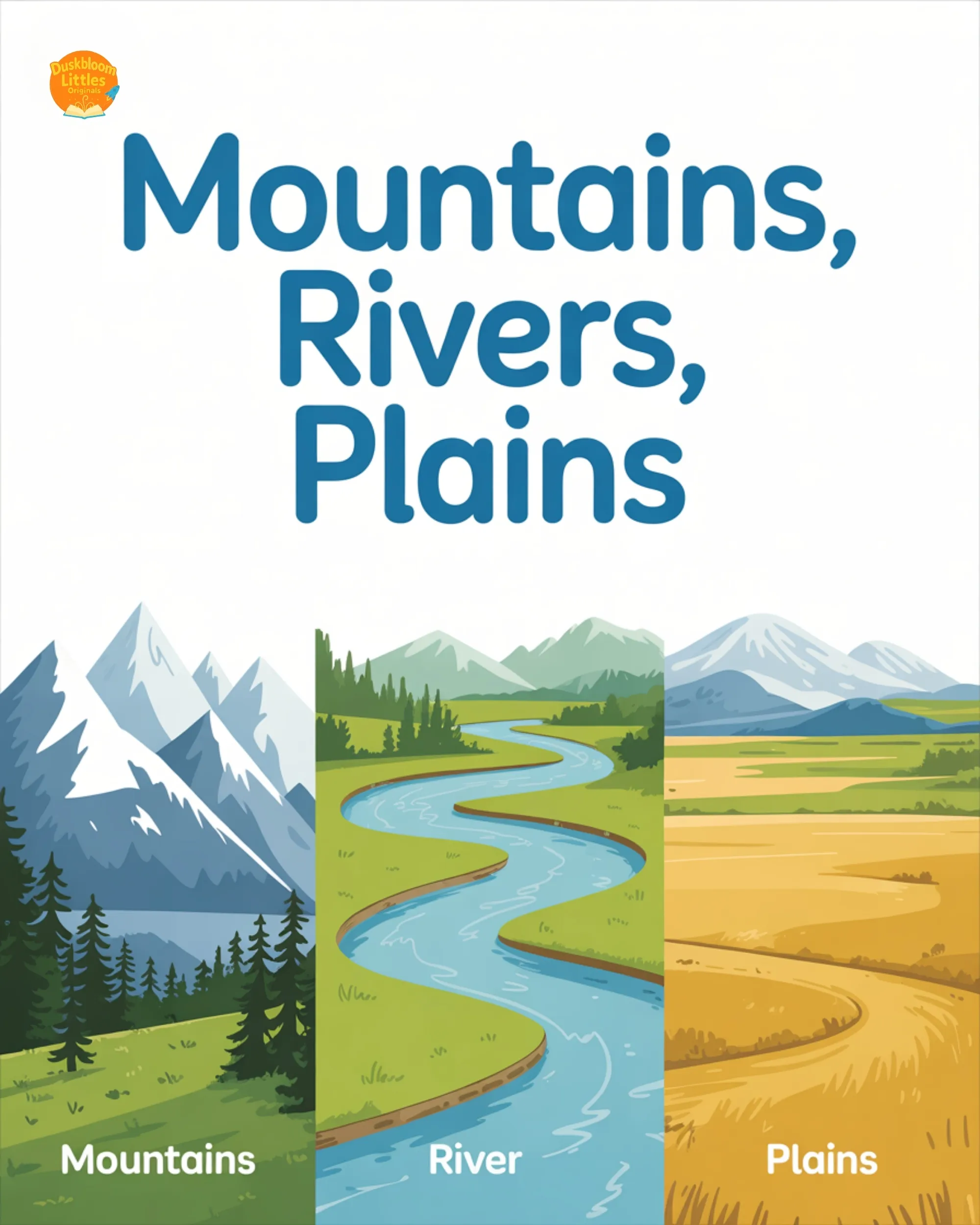 Mountains, Rivers, Plains